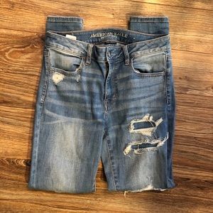 American Eagle Distressed Skinny Jeans